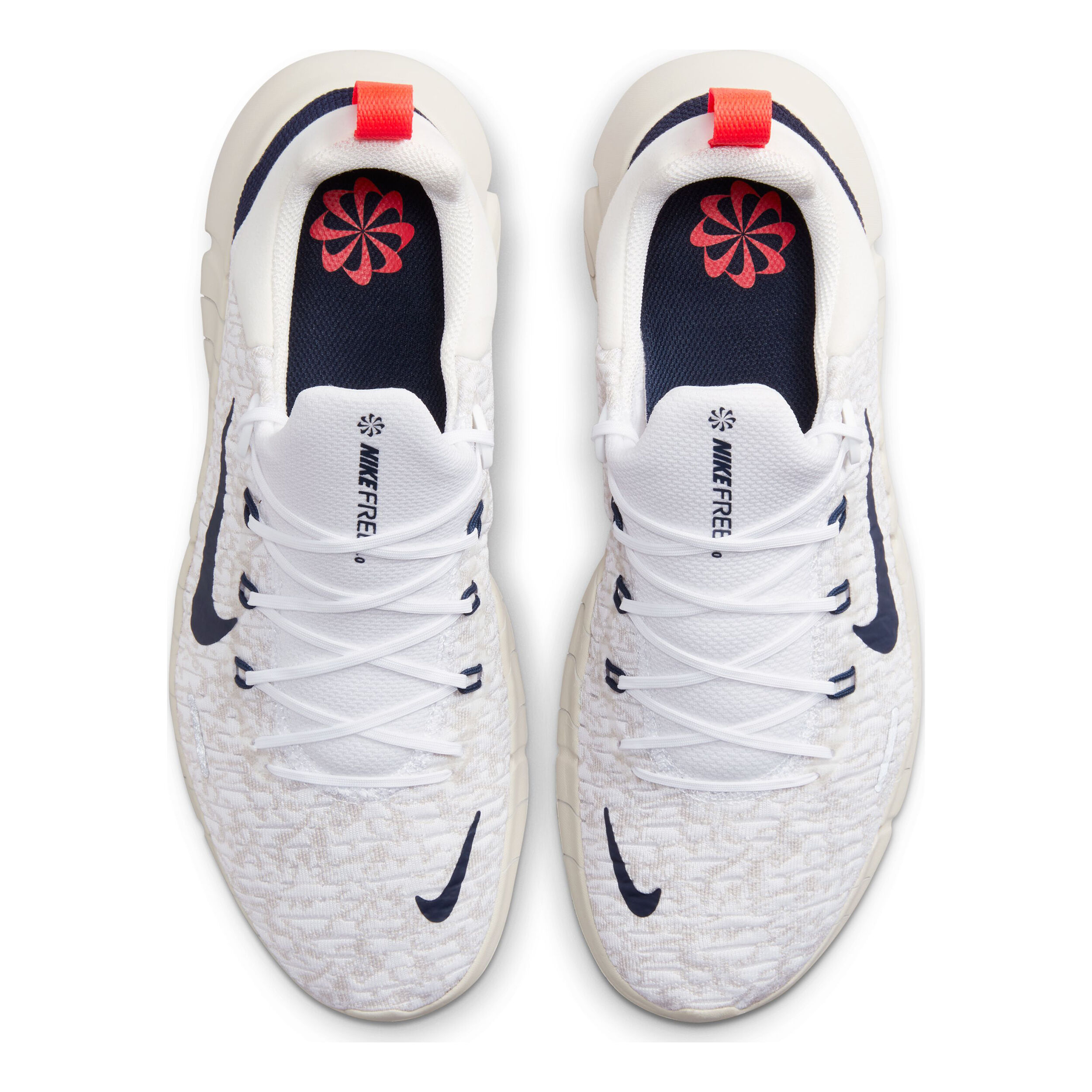 Free Run 5.0 Neutralschuh Herren WeiB Dunkelblau