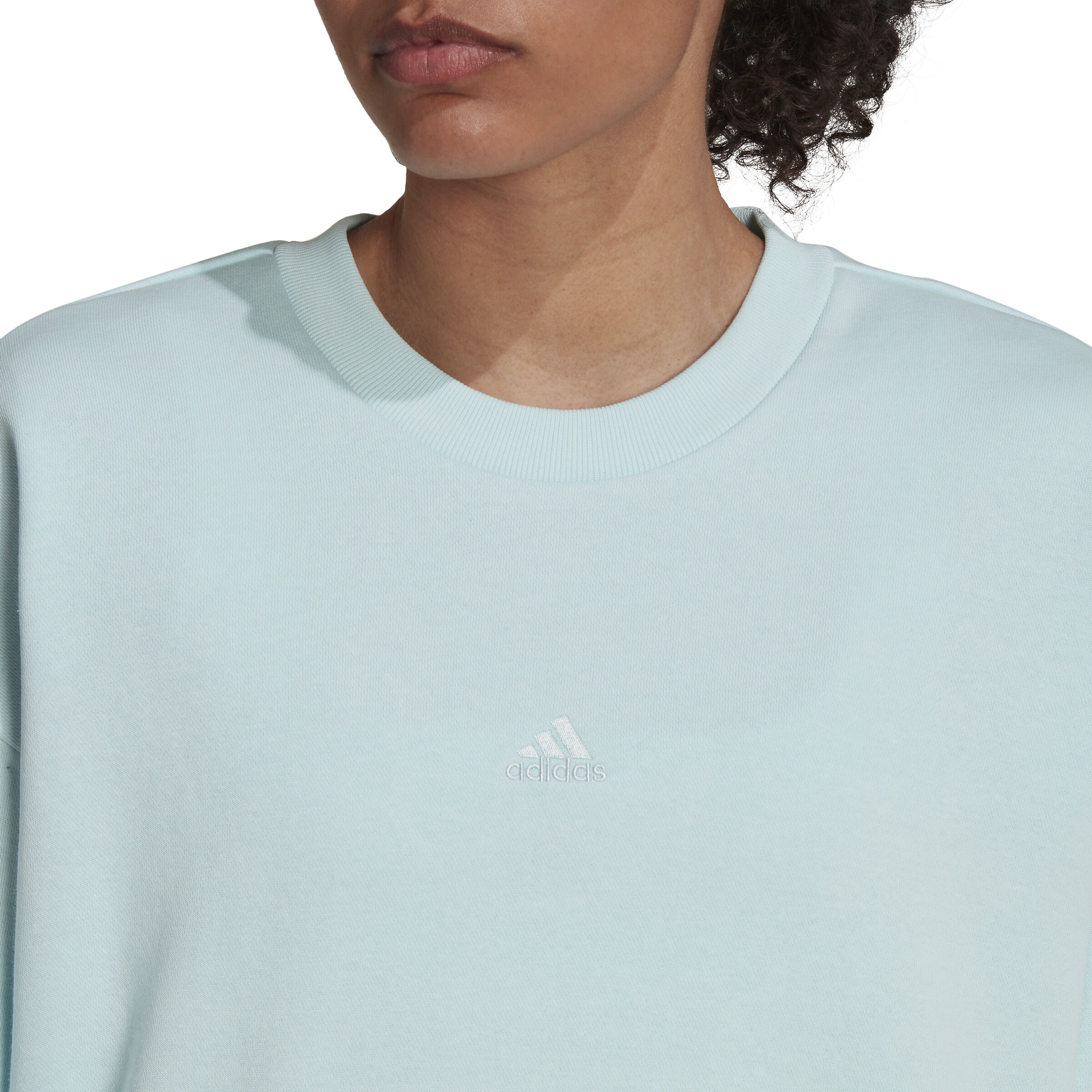 adidas ALL SZN Sweatshirt Damen Hellblau online kaufen Running