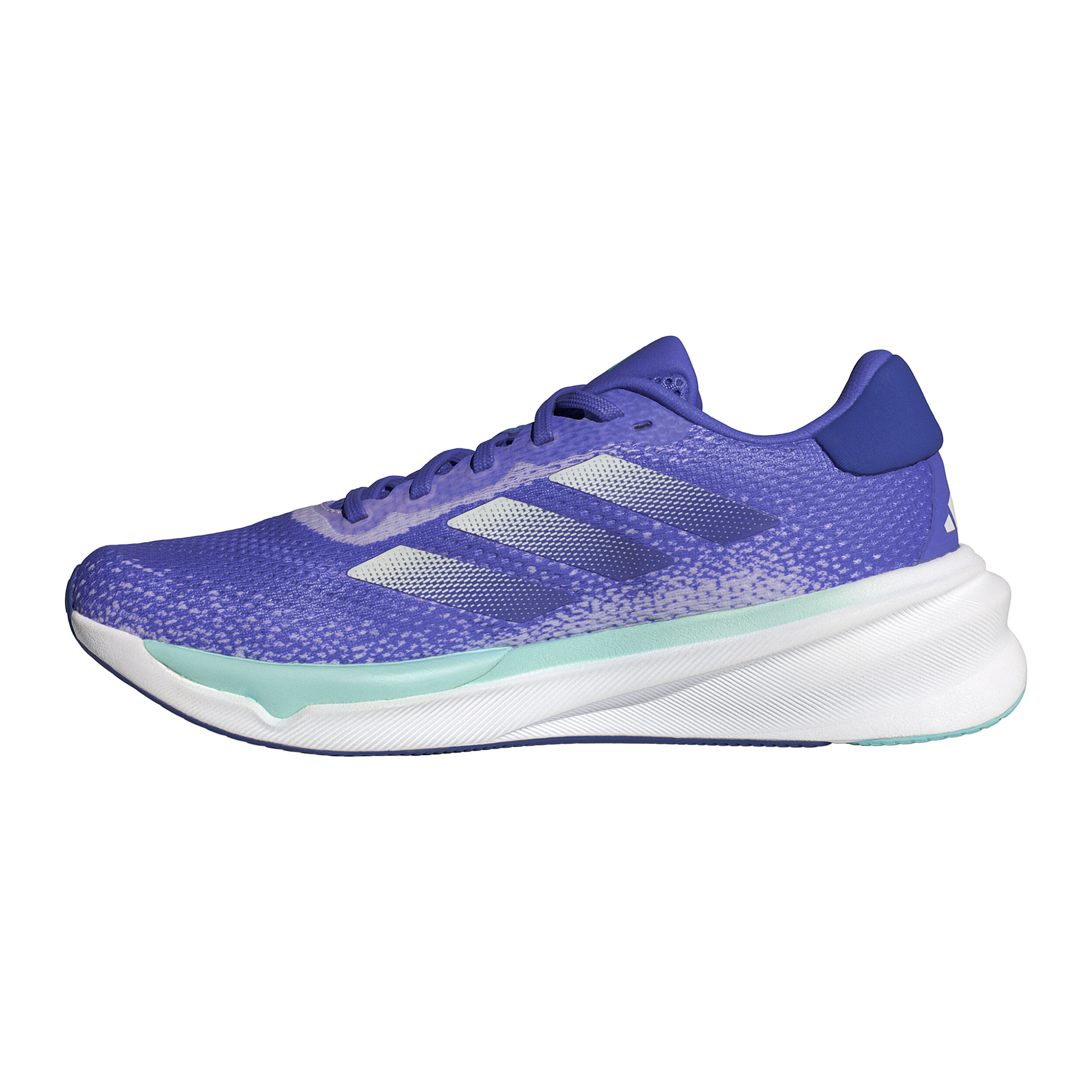 Adidas running shoes violet top