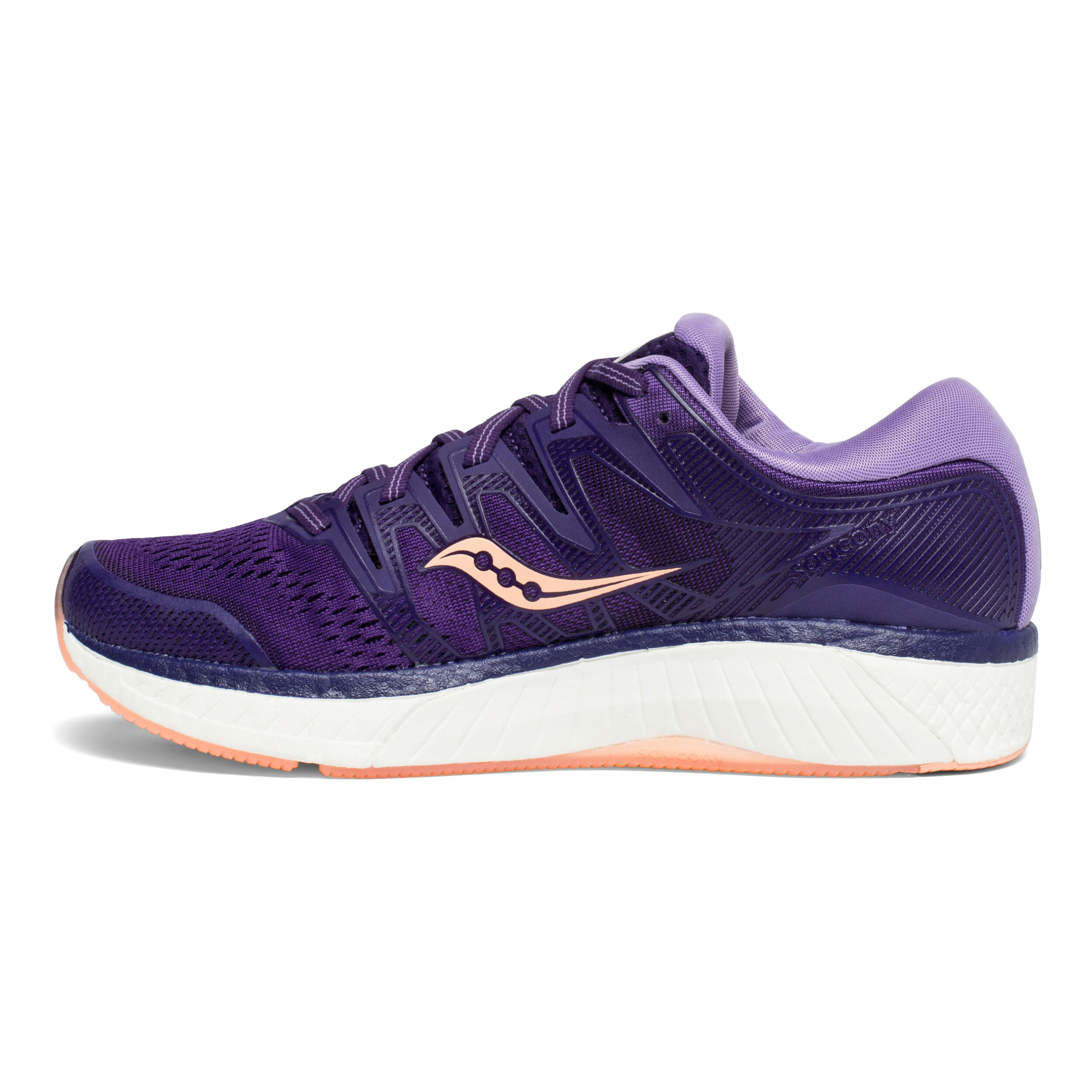 Saucony Hurricane Iso 2 Stabilitatsschuh Damen Lila Apricot online kaufen Running Point DE