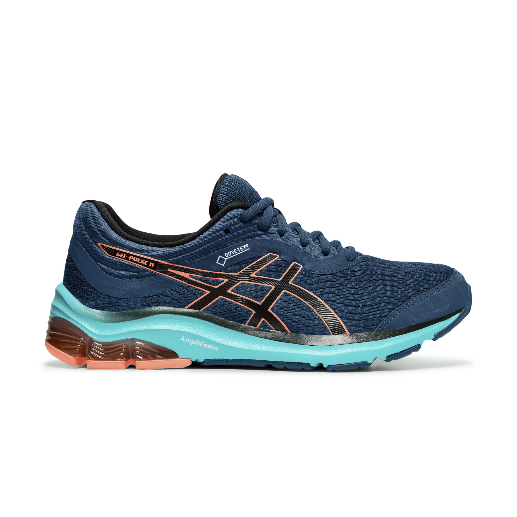 Gel Pulse 11 G TX Neutralschuh Damen Petrol Schwarz