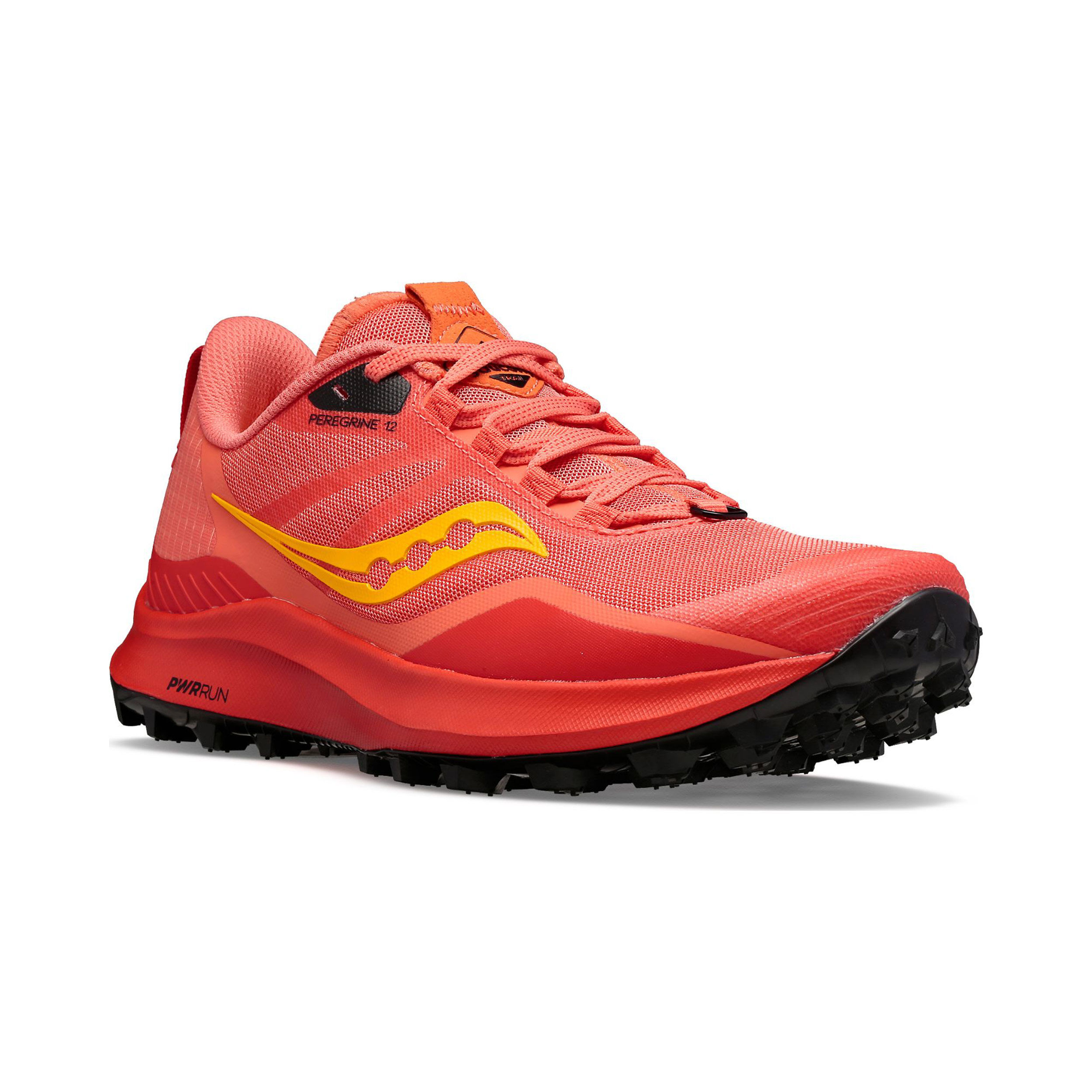 Saucony Peregrine 12 Neutralschuh Damen Rot Gelb online kaufen Running Point DE