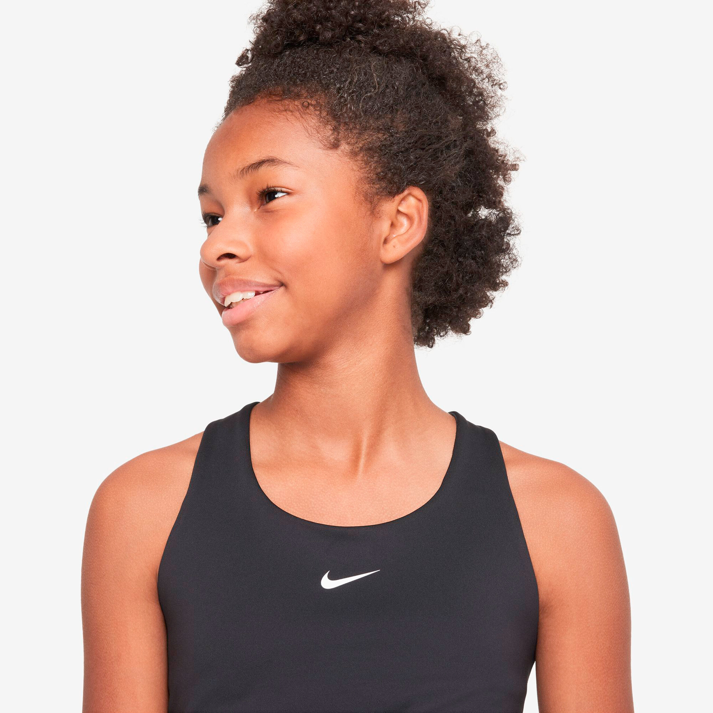 Dri Fit Swoosh Tank Top Madchen Schwarz