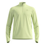 Odlo Bekleidung Odlo Essential Thermal Midlayer 1/2 Zip Laufshirt Herren - limette, 