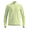 Essential Thermal Midlayer 1/2 Zip Laufshirt Herren - limette, 