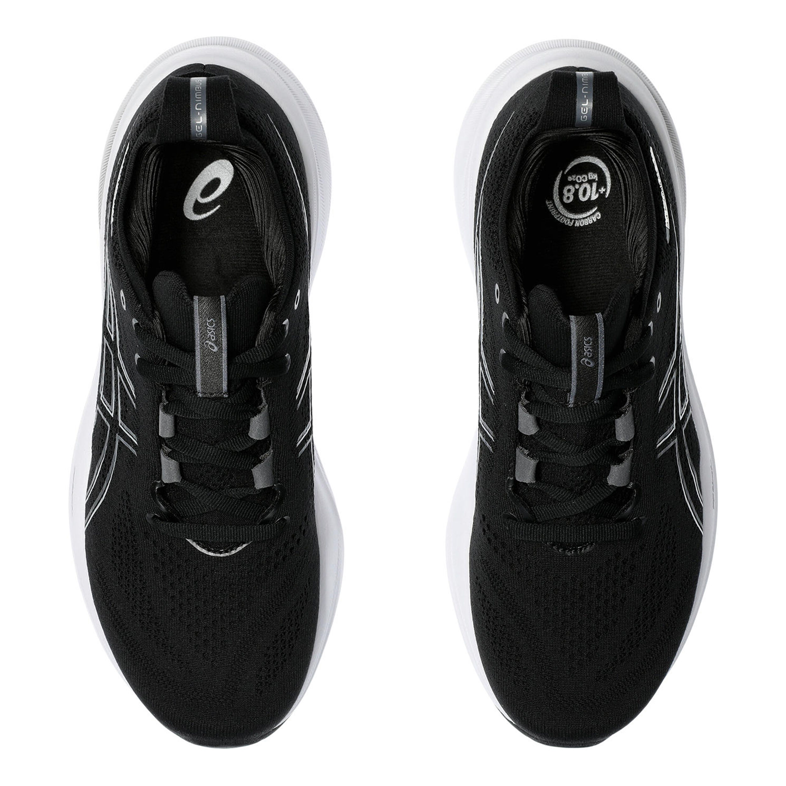 Black asics gel nimbus womens shop