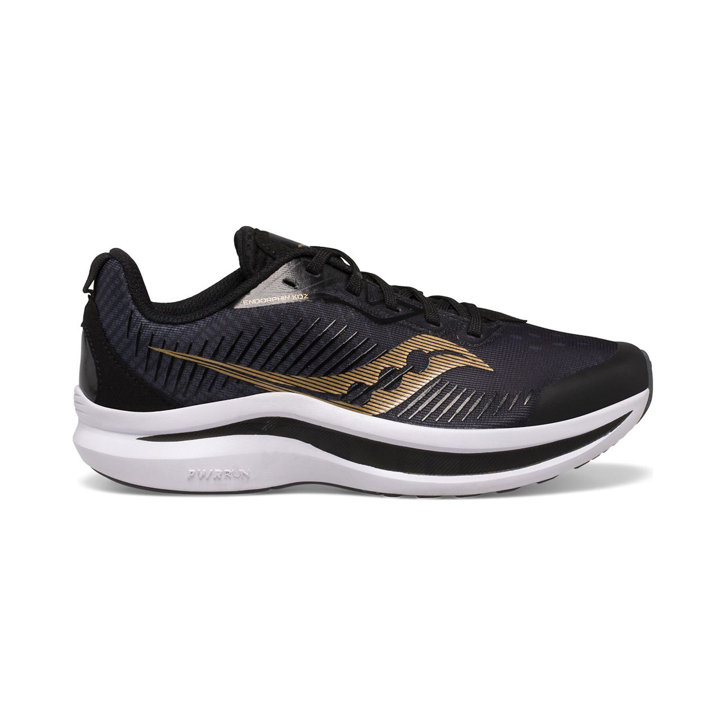 Saucony Endorphin KDZ Neutralschuh Kinder Schwarz Gold online