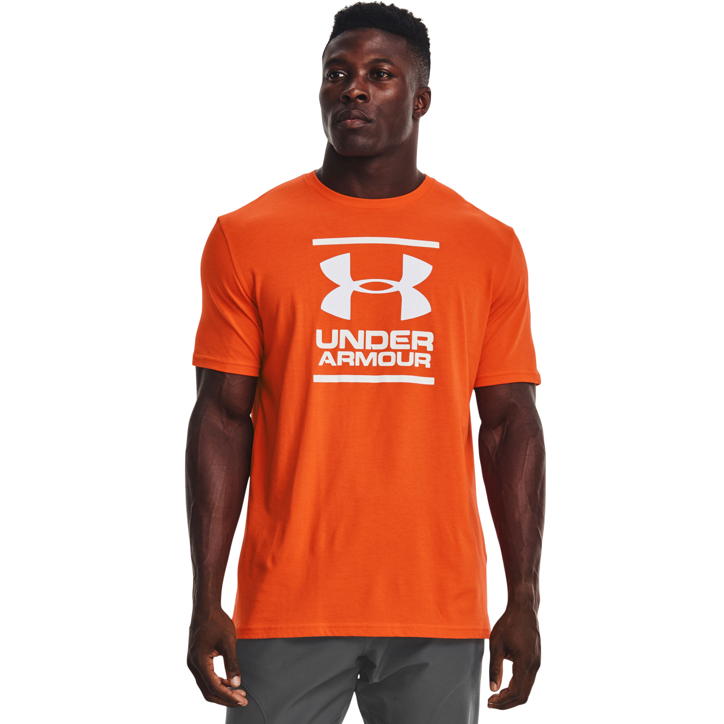 Under armour orange top sale