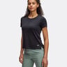 Launch Camo Laufshirt Damen-Schwarz