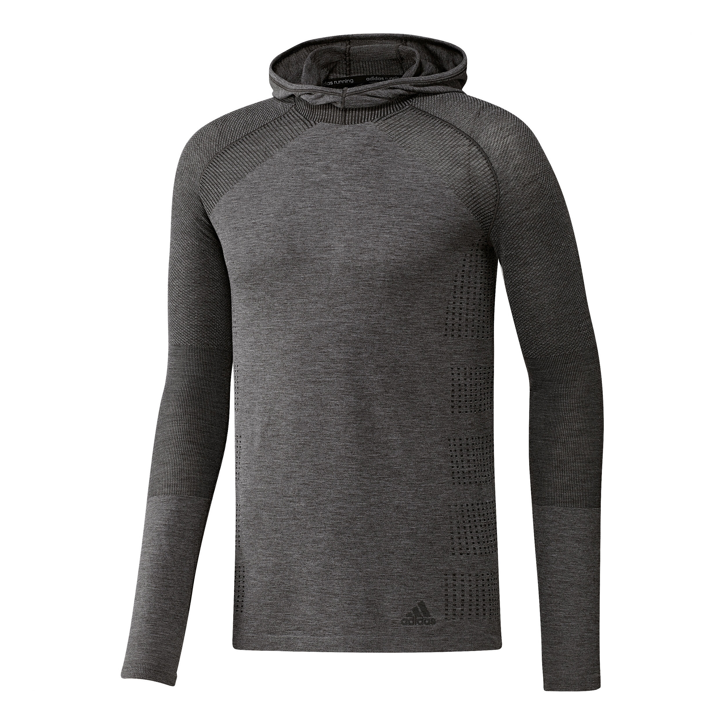 Primeknit Wool Hooded Longsleeve Herren Schwarz