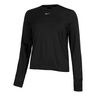 Dri-Fit Swift Element UV Crew-Neck Lauftop Damen-Schwarz