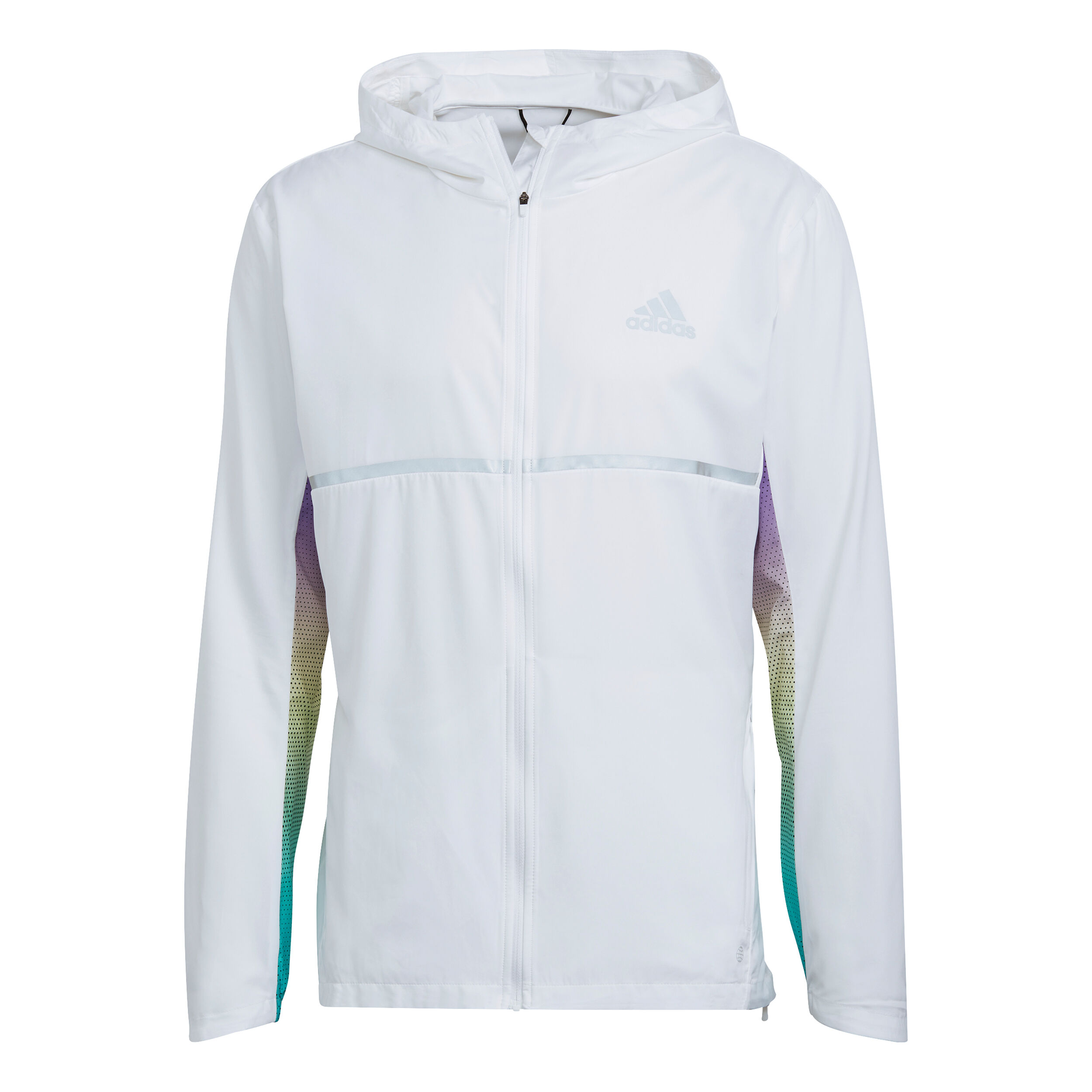 adidas Own The Run Color Block Laufjacke Herren WeiB online kaufen Running Point DE