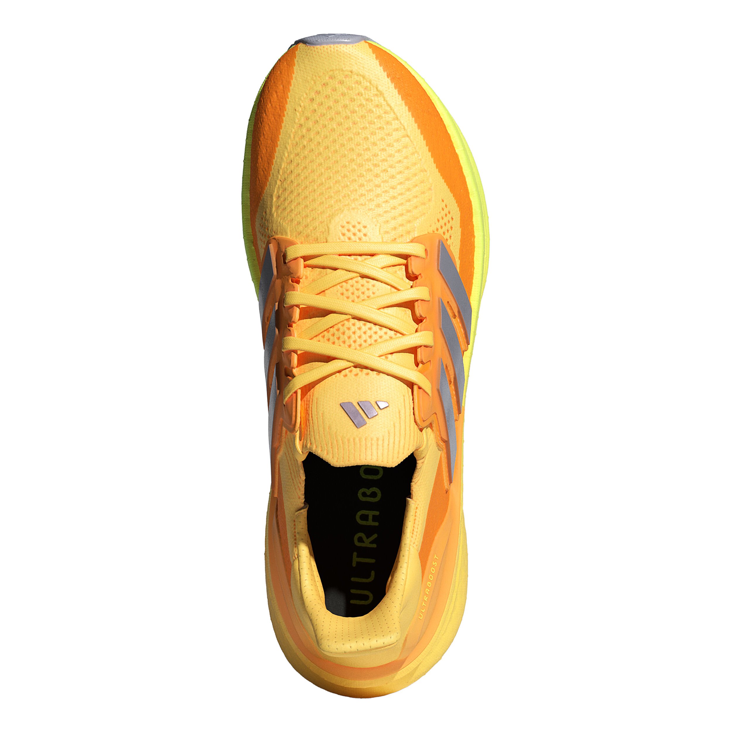 Adidas running shoes mens orange clearance