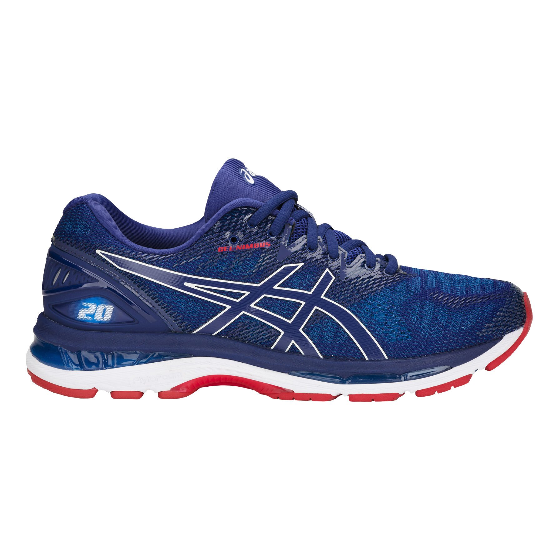 ASICS Gel Nimbus 20 Neutralschuh Herren Blau WeiB online kaufen Running Point DE