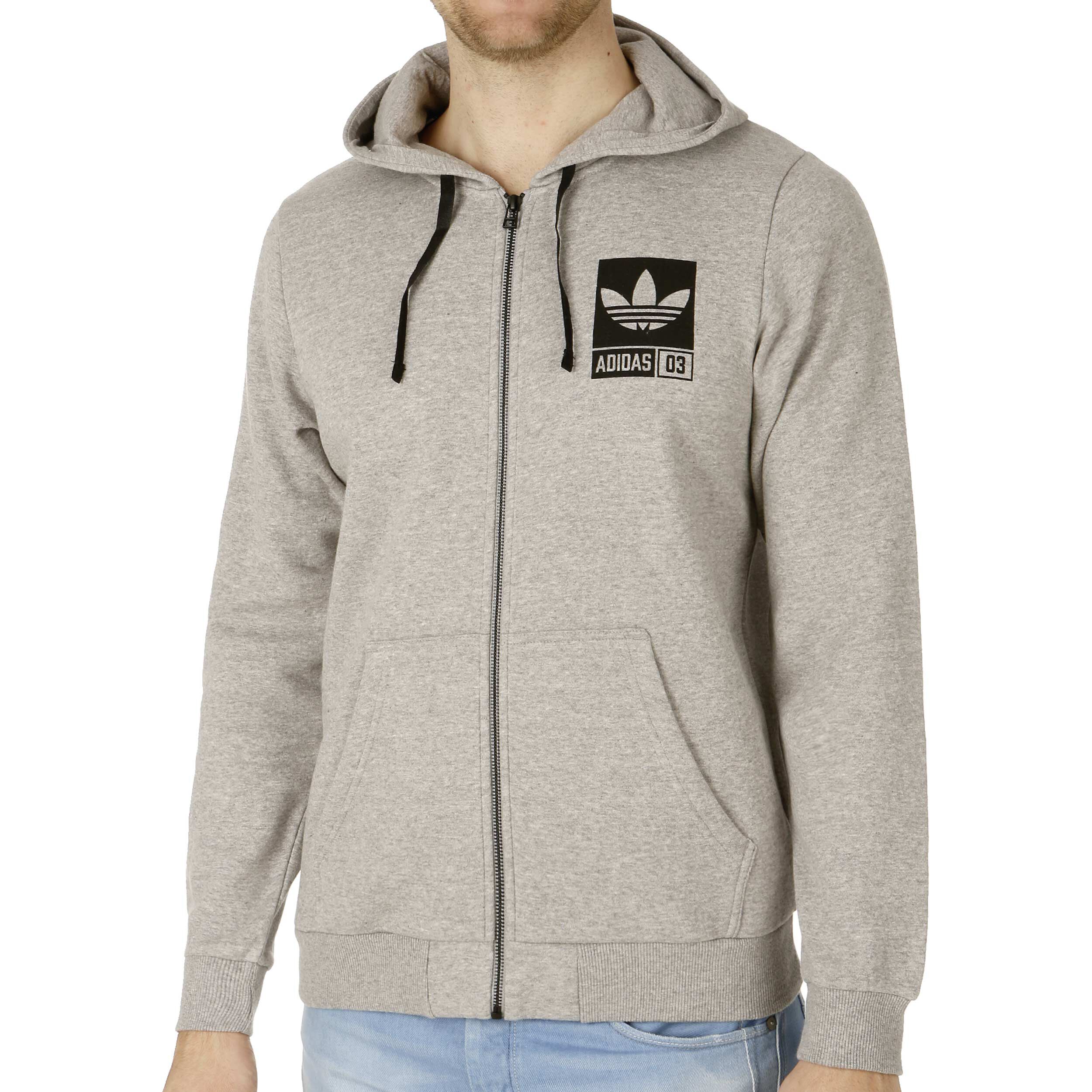 Adidas originals street run full zip hoodie clearance