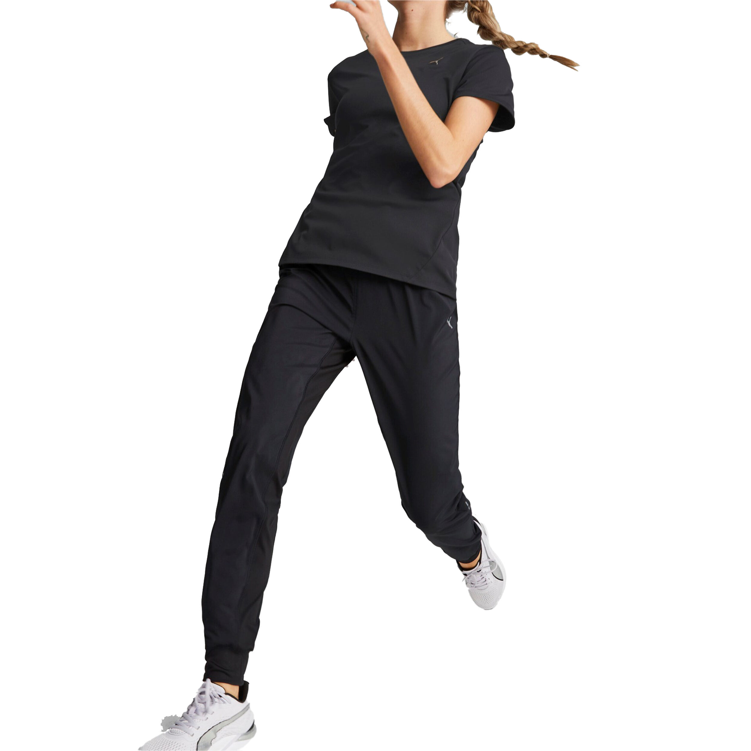 Puma Run Favorite Tapered Laufhose Damen Schwarz online