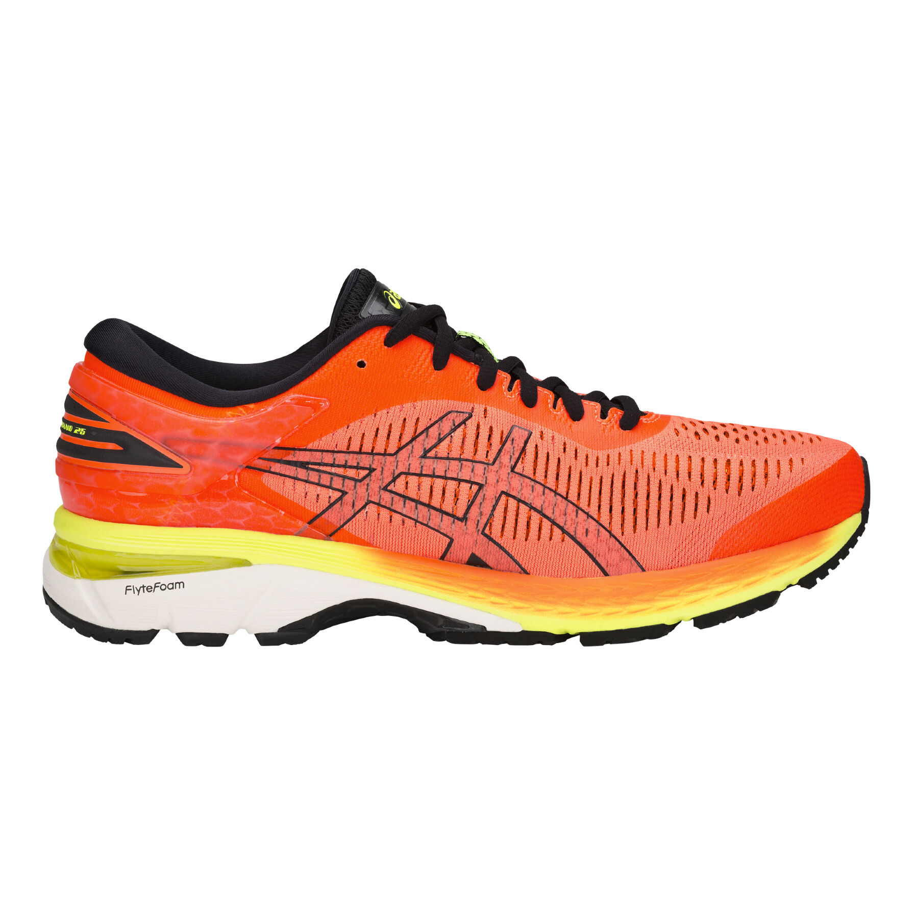 ASICS Gel Kayano 25 Stabilitatsschuh Herren Orange Schwarz online kaufen Running Point DE