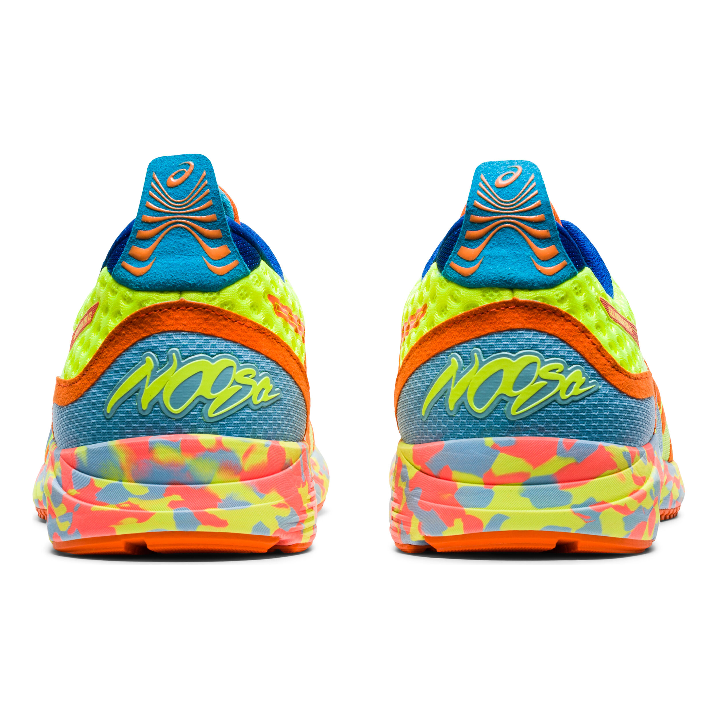 Gel Noosa Tri 12 Wettkampfschuh Herren Neongelb Orange