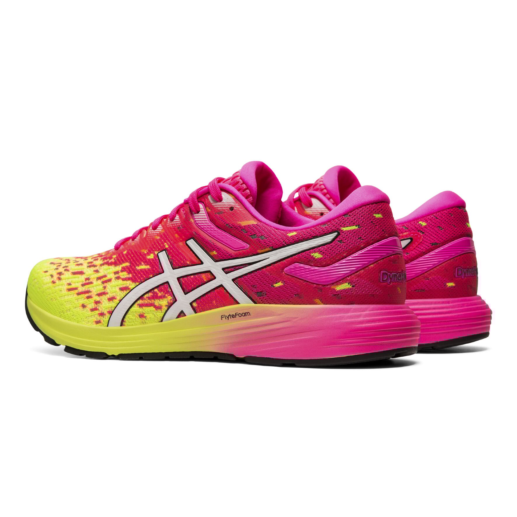Dynaflyte 4 Neutralschuh Damen Pink Gelb