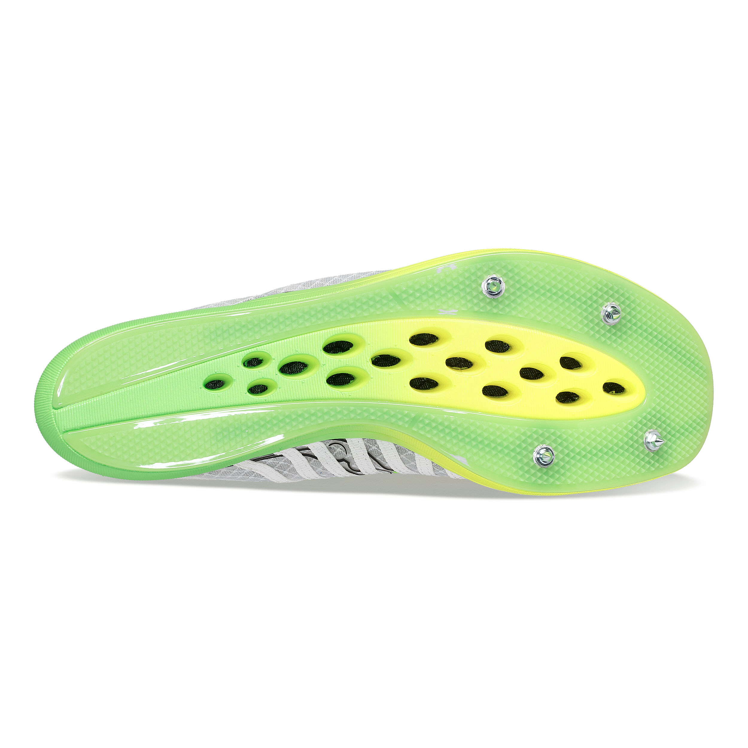 Saucony Terminal VT Spikeschuh Damen WeiB Neongrun online kaufen Running Point DE