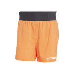 adidas Bekleidung adidas Terrex XPR 5in Laufshorts Herren-Orange,Schwarz