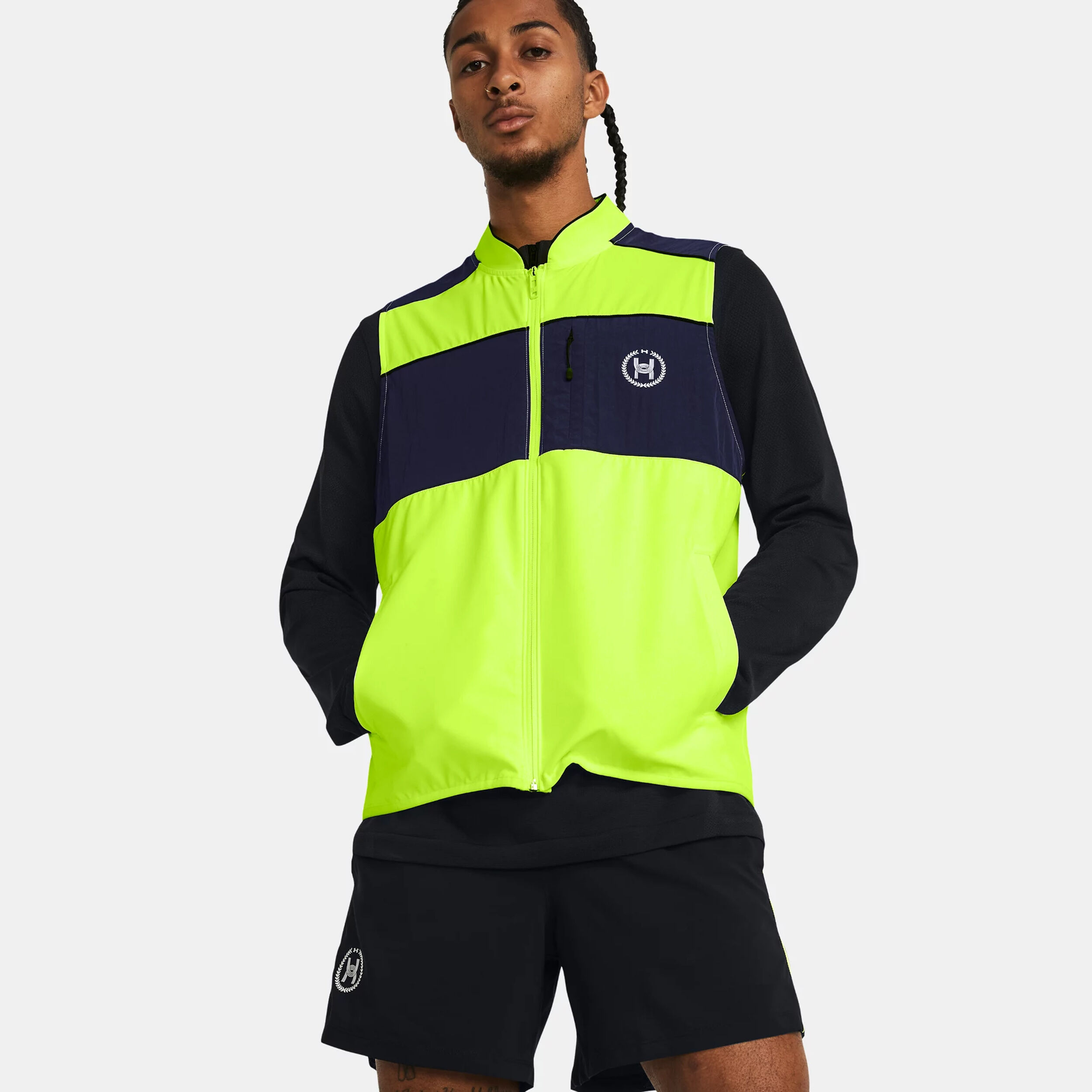 Under Armour Run Everywhere Laufweste Herren Neongelb Dunkelblau online kaufen Running Point DE