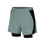 Puma Bekleidung Puma Velocity 2in1 Laufshorts Herren-grün