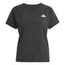 Adizero Laufshirt Damen-Schwarz