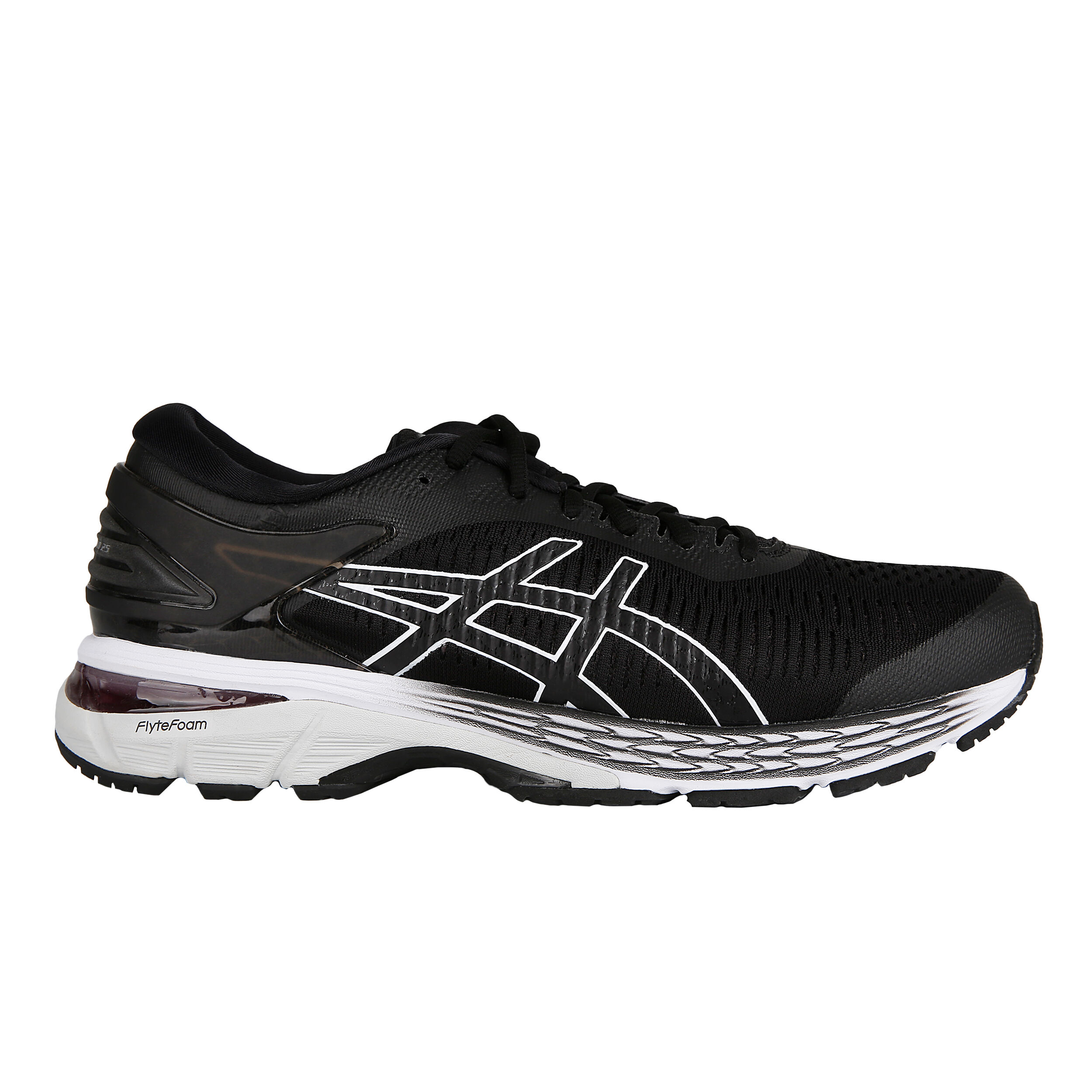 Asics men's kayano 25 black shop