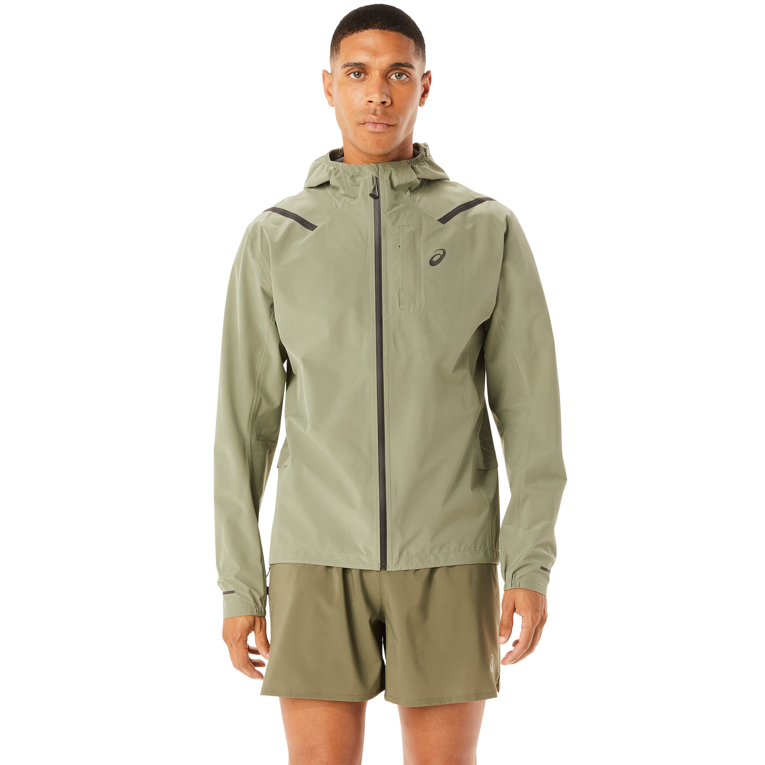 ASICS Accelerate Waterproof 2.0 Laufjacke Herren Grun online kaufen Running Point DE