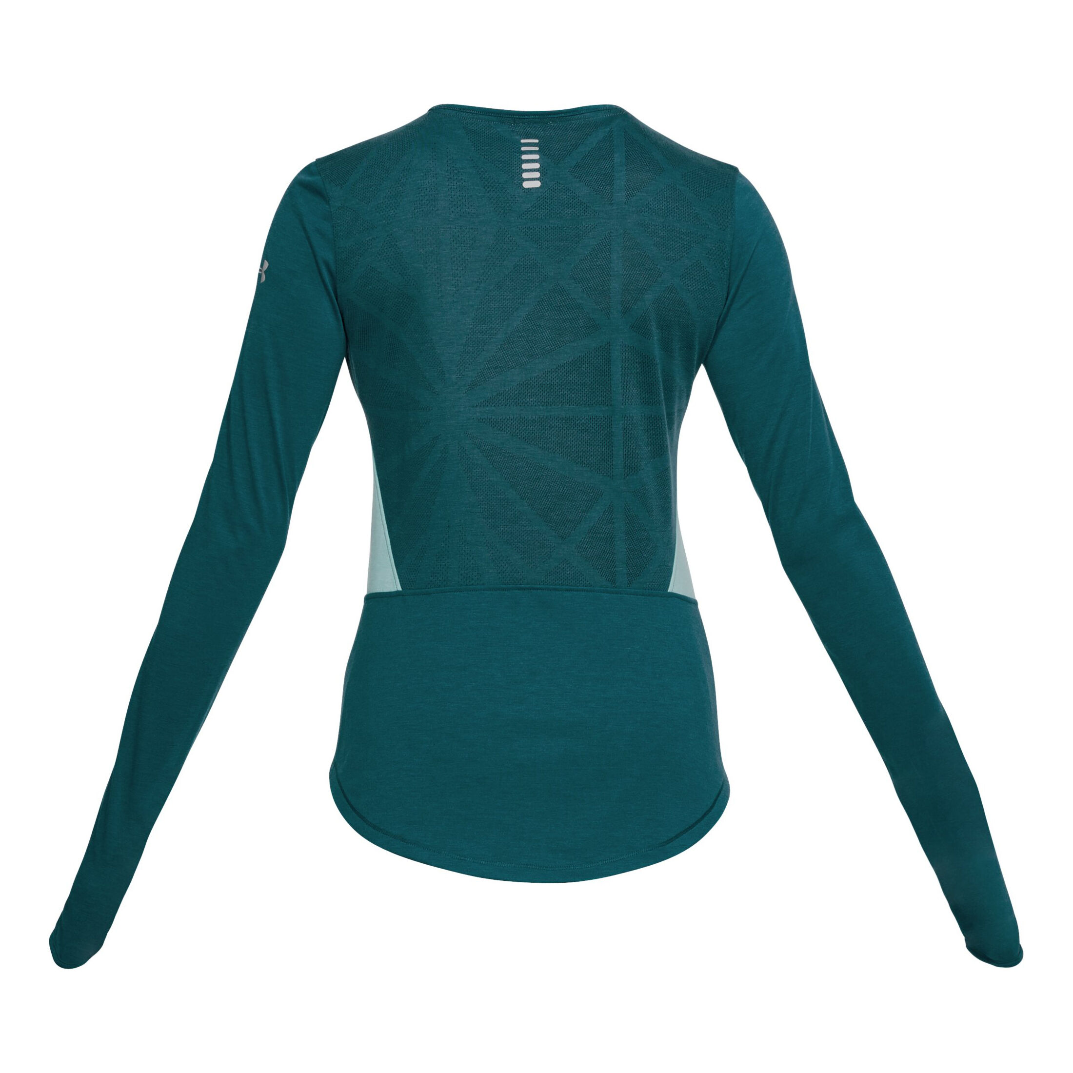 Threadborne Swyft Laufshirt Damen Petrol WeiB