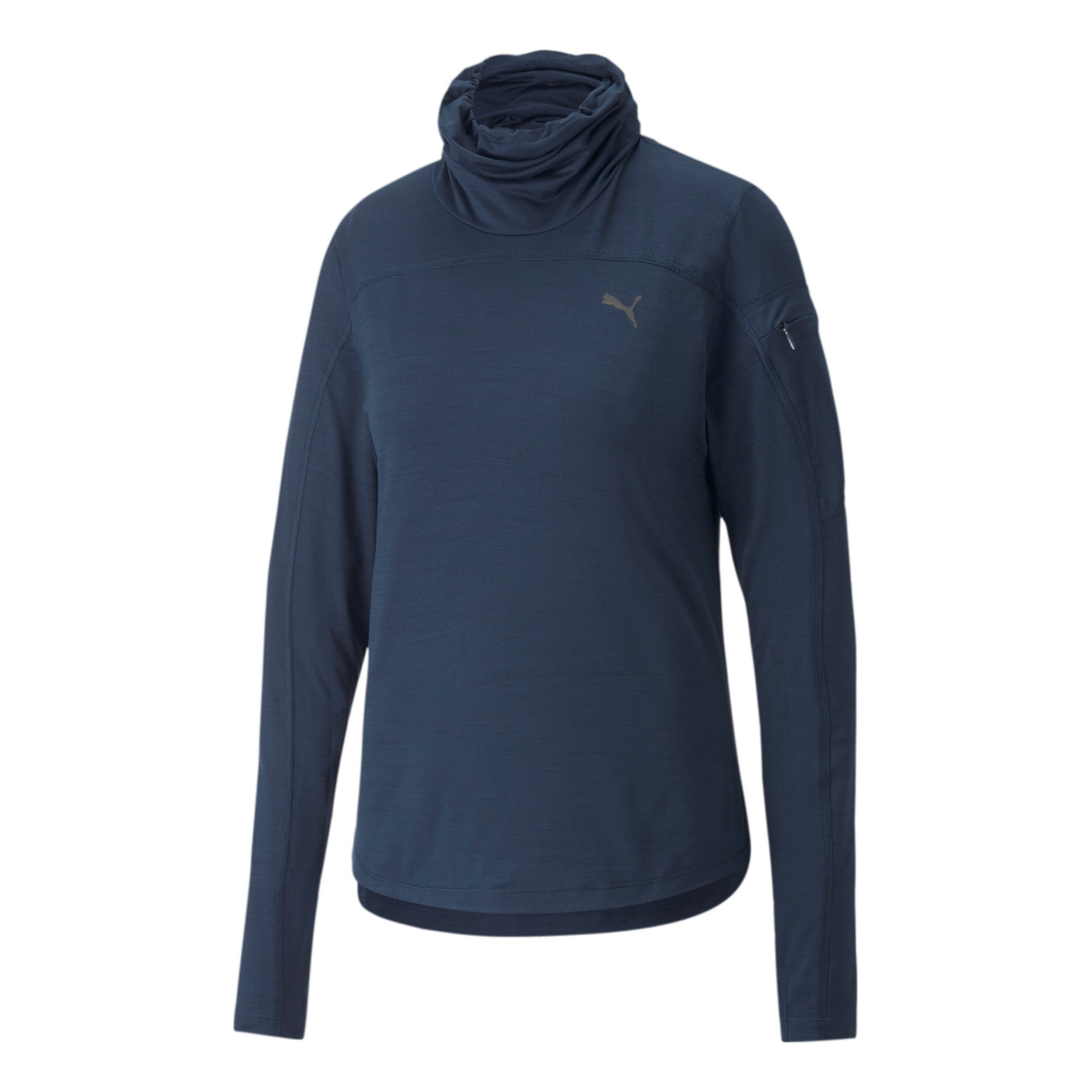 Cloudspun High Neck Longsleeve Damen Dunkelblau