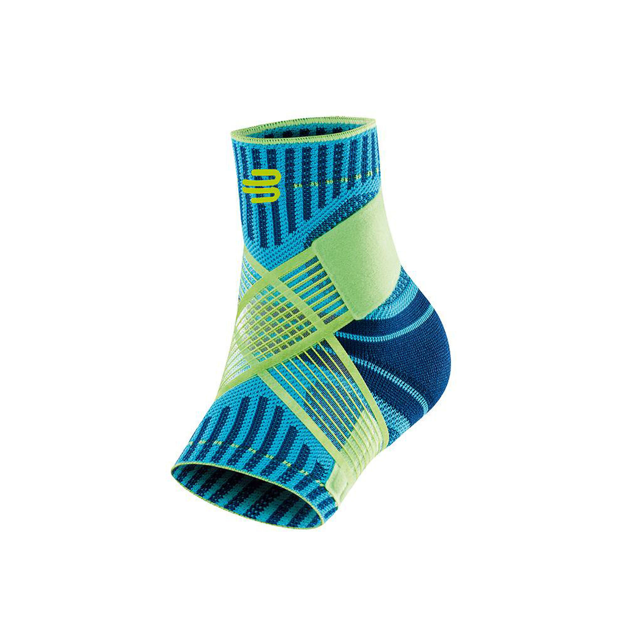 Bauerfeind Sports Ankle Support Fußgelenkbandage Links Türkis, Limette