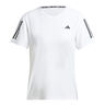 Own The Run B Tee Laufshirt Damen-Wei&szlig;