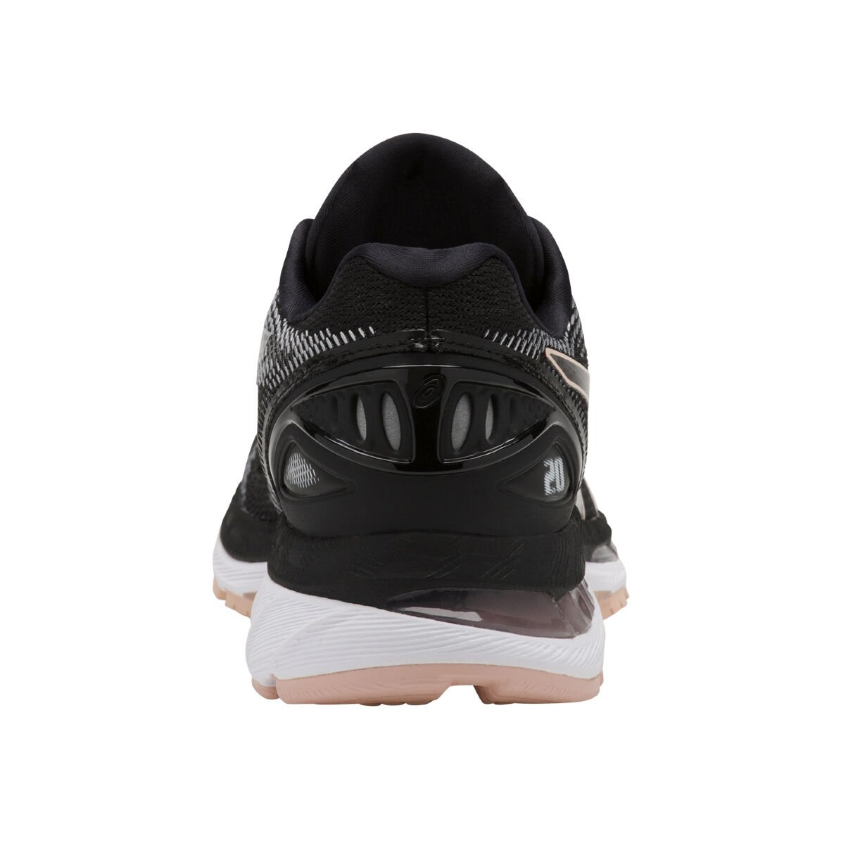 Asics nimbus 20 black womens on sale