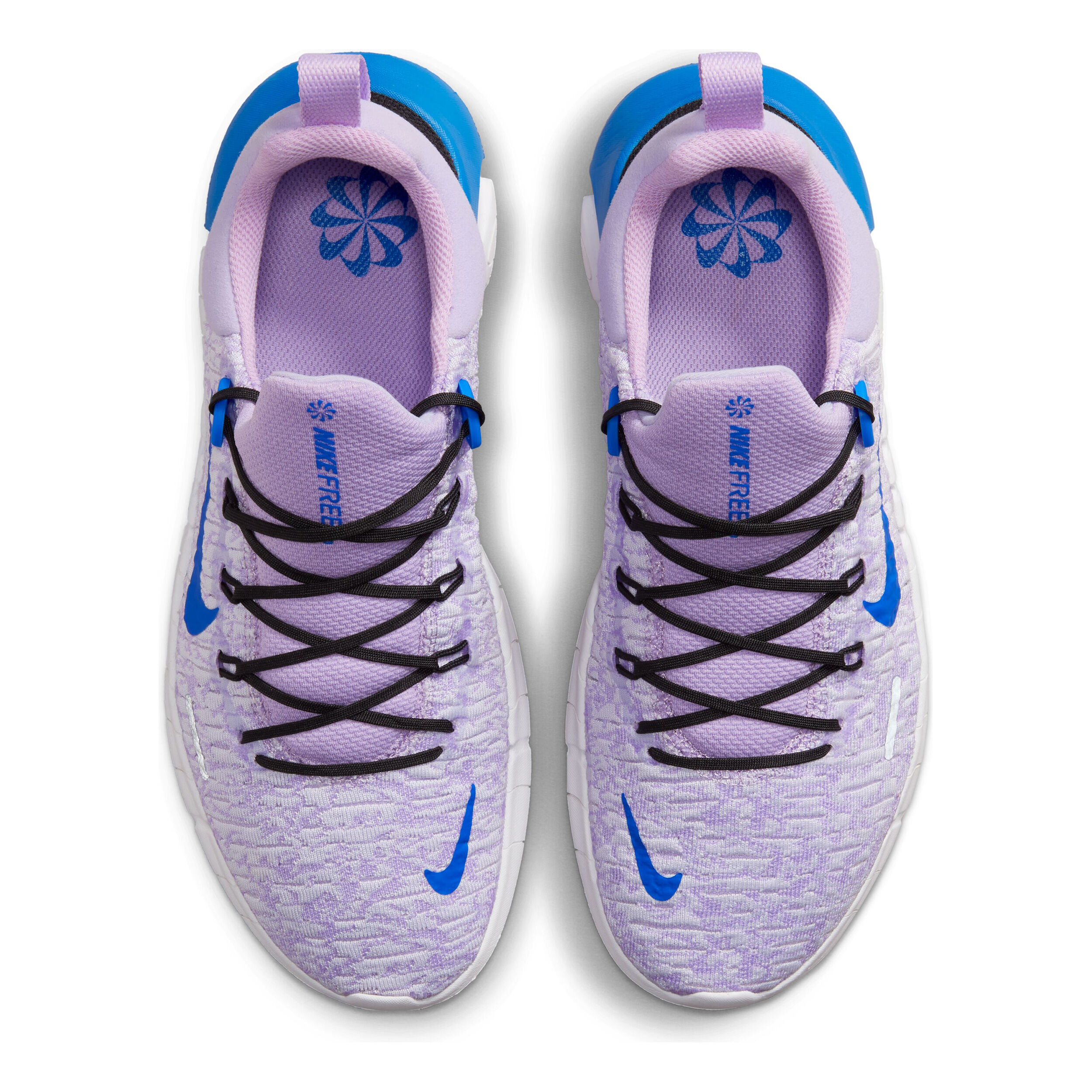 Nike free purple blue top