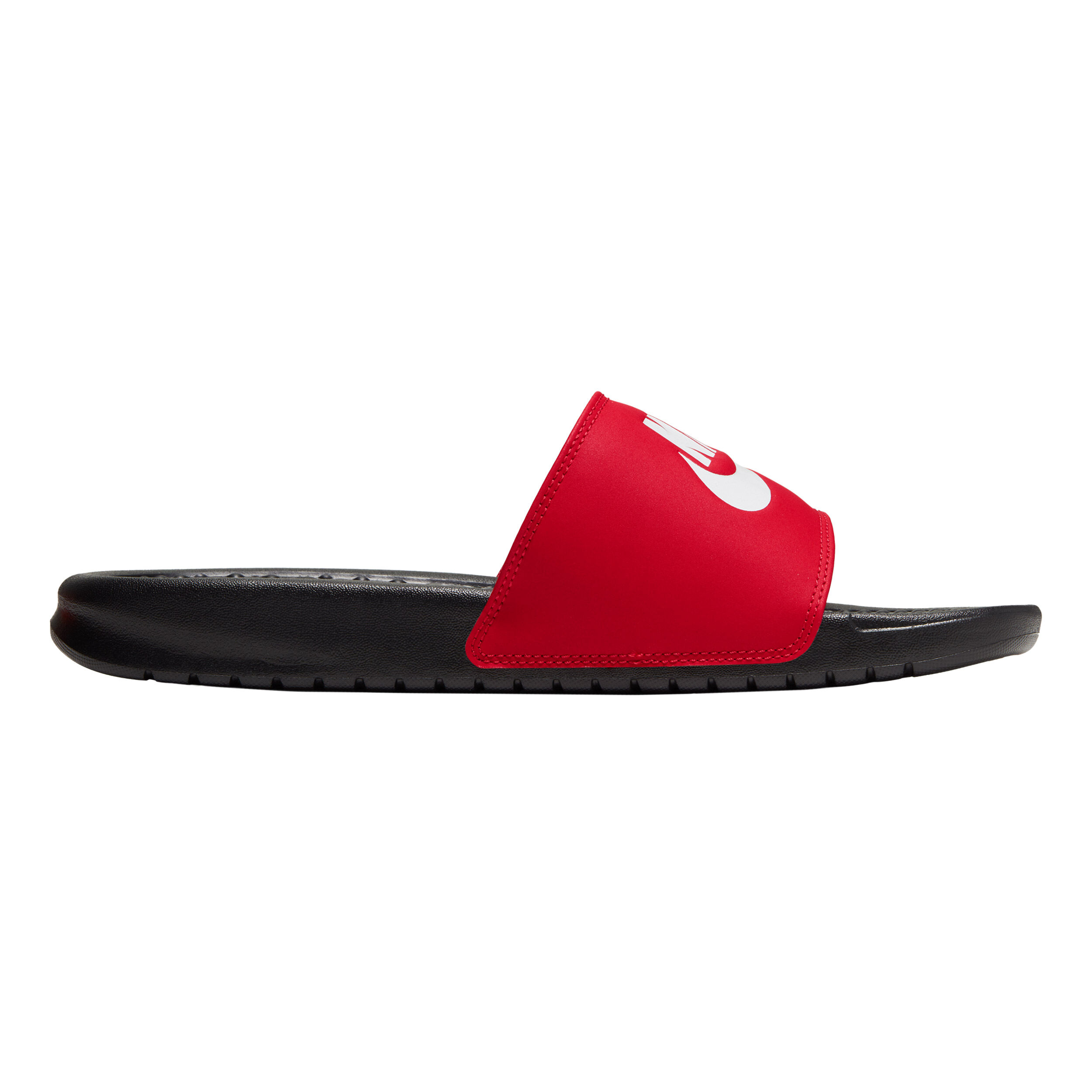 Benassi Just Do It Badelatschen Herren Rot WeiB