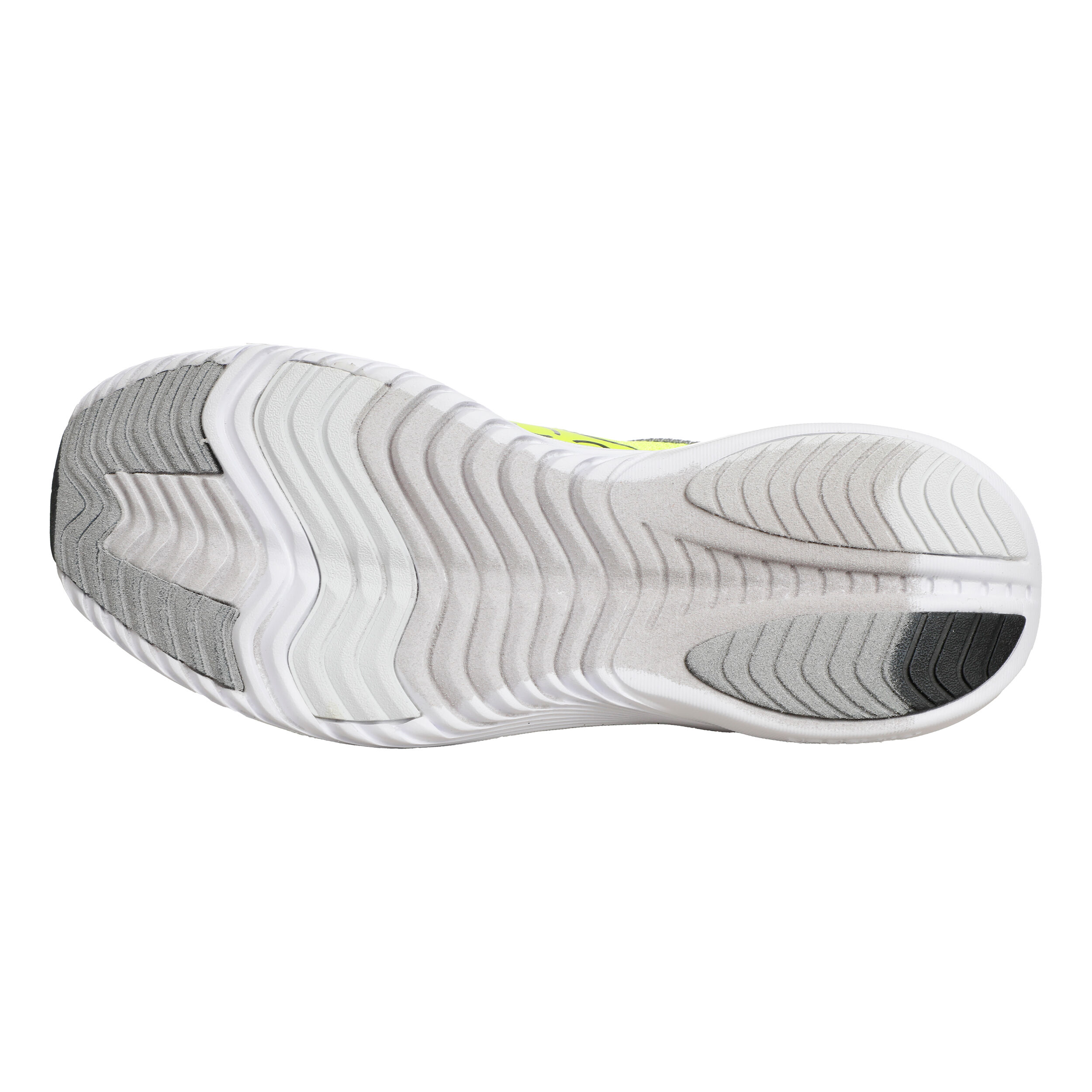 Kinvara 14 Neutralschuh Kinder Neongelb Silber