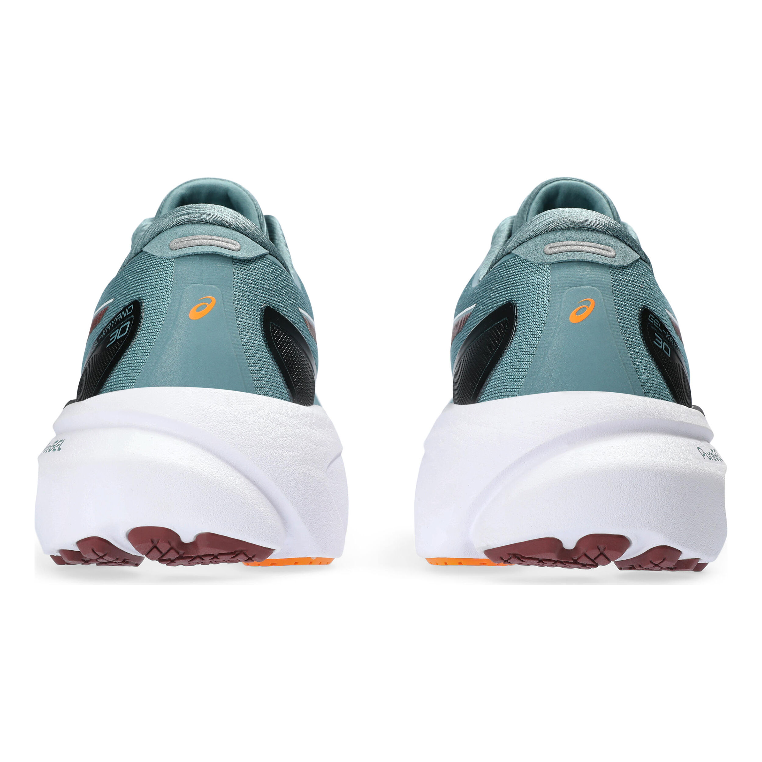 ASICS Gel Kayano 30 Stabilitatsschuh Herren Grau Orange online kaufen Running Point DE