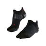 RU5 Race Invisible Laufsocken Herren-Schwarz,Grau