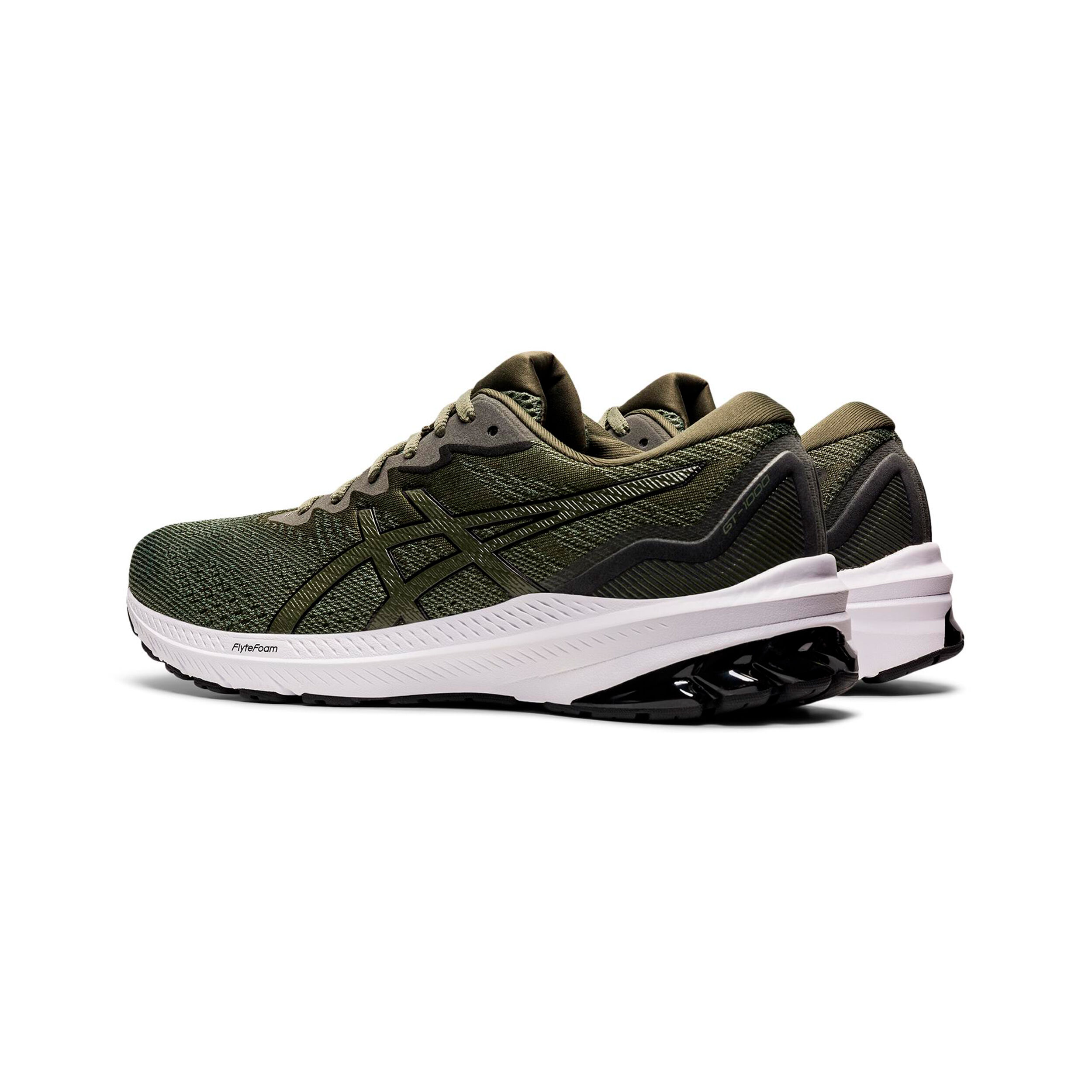 ASICS GT 1000 11 Stabilitatsschuh Herren Oliv Schwarz online kaufen Running Point DE