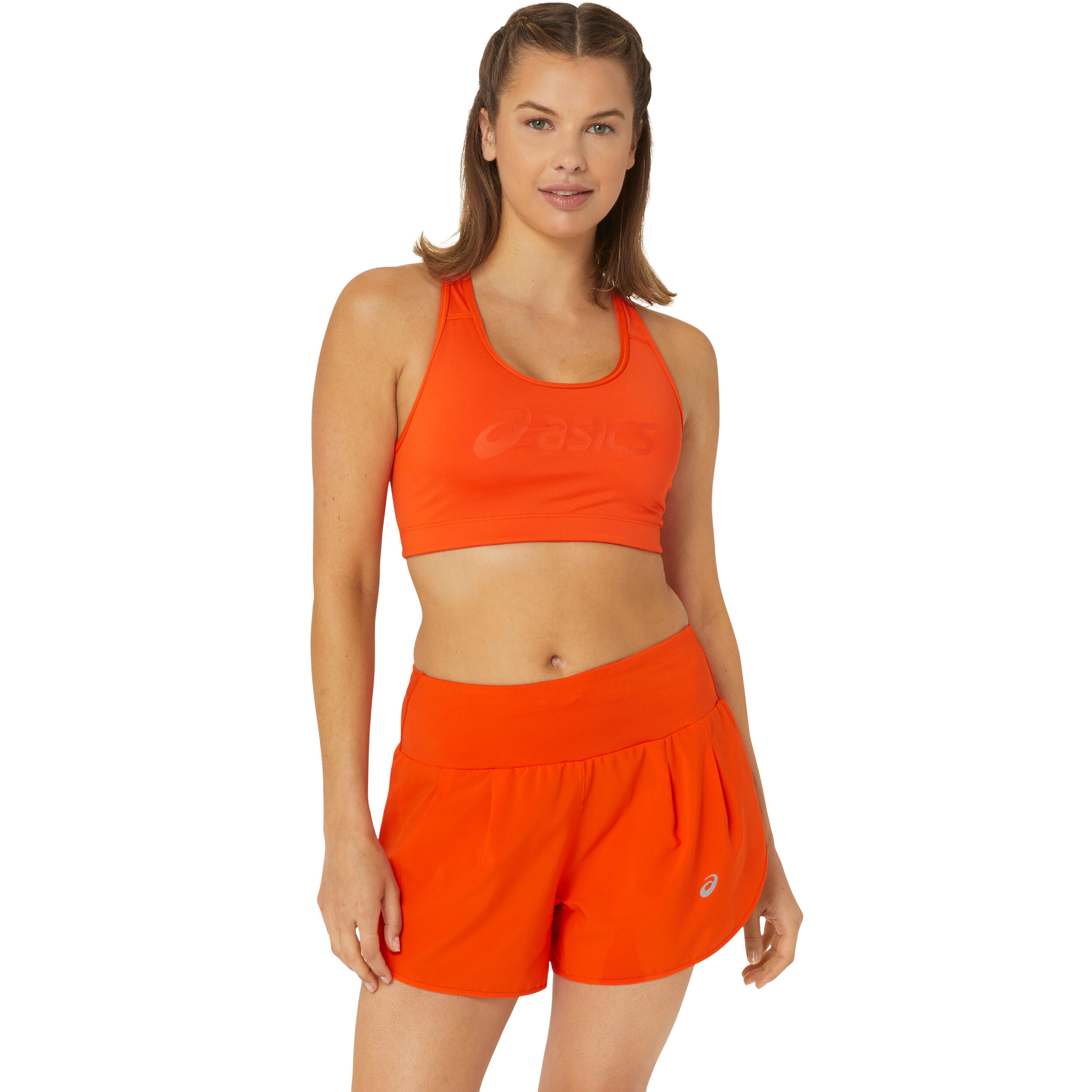 Core Logo Sport BH Damen Orange