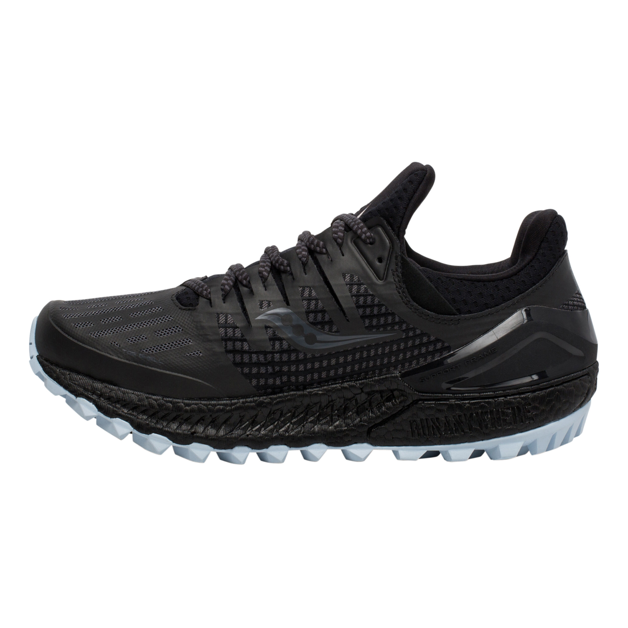 Saucony xodus iso 3 trail-running shoes - women's top
