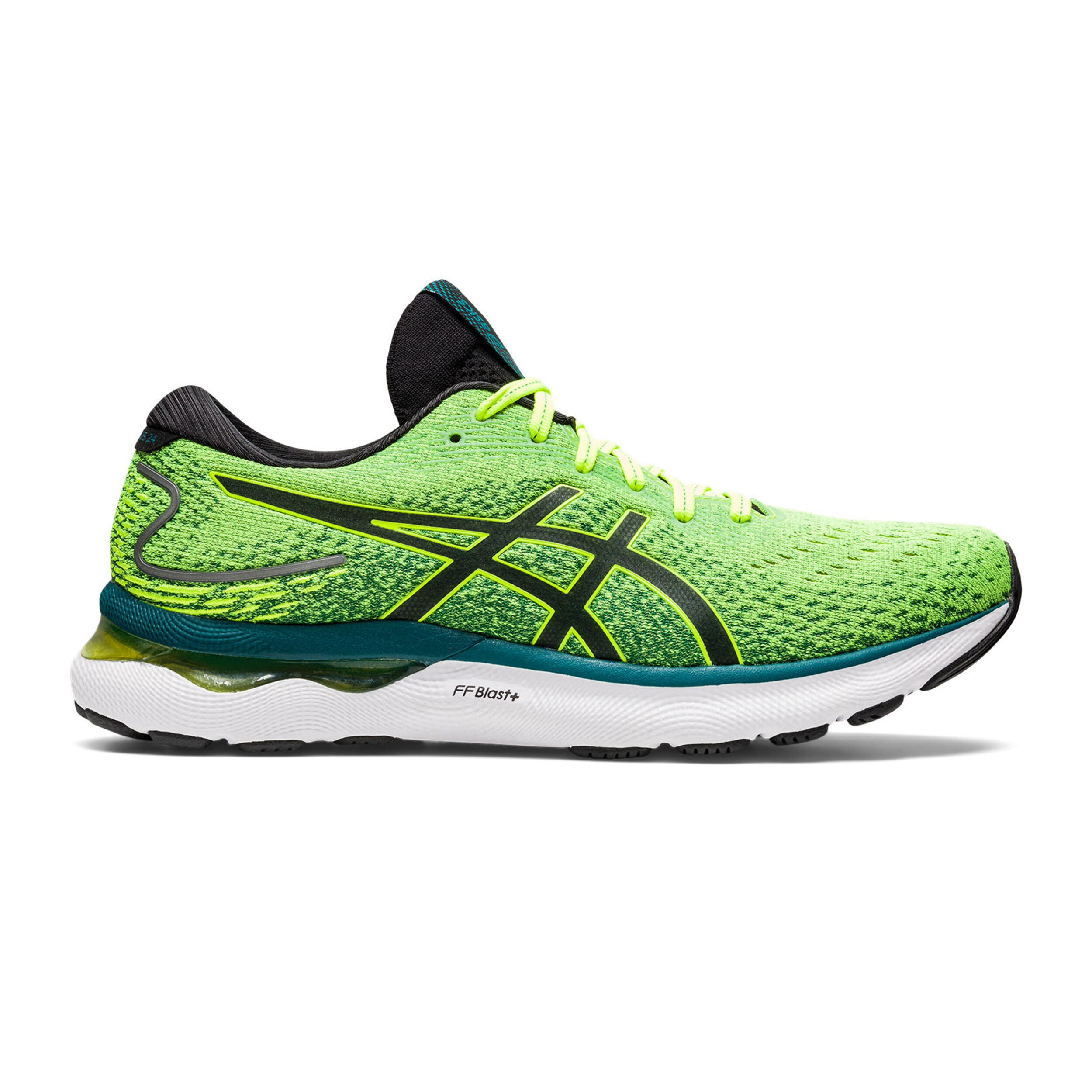 ASICS Gel Nimbus 24 Neutralschuh Herren Gelb Schwarz in GroBe 46 online kaufen Running Point DE