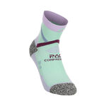 P.A.C. Bekleidung P.A.C. RN 6.2 Reflective Pro Mid Compression Kompressions-Socken Damen-Mint,Lila