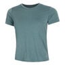 Launch Laufshirt Damen - blaugrau, 