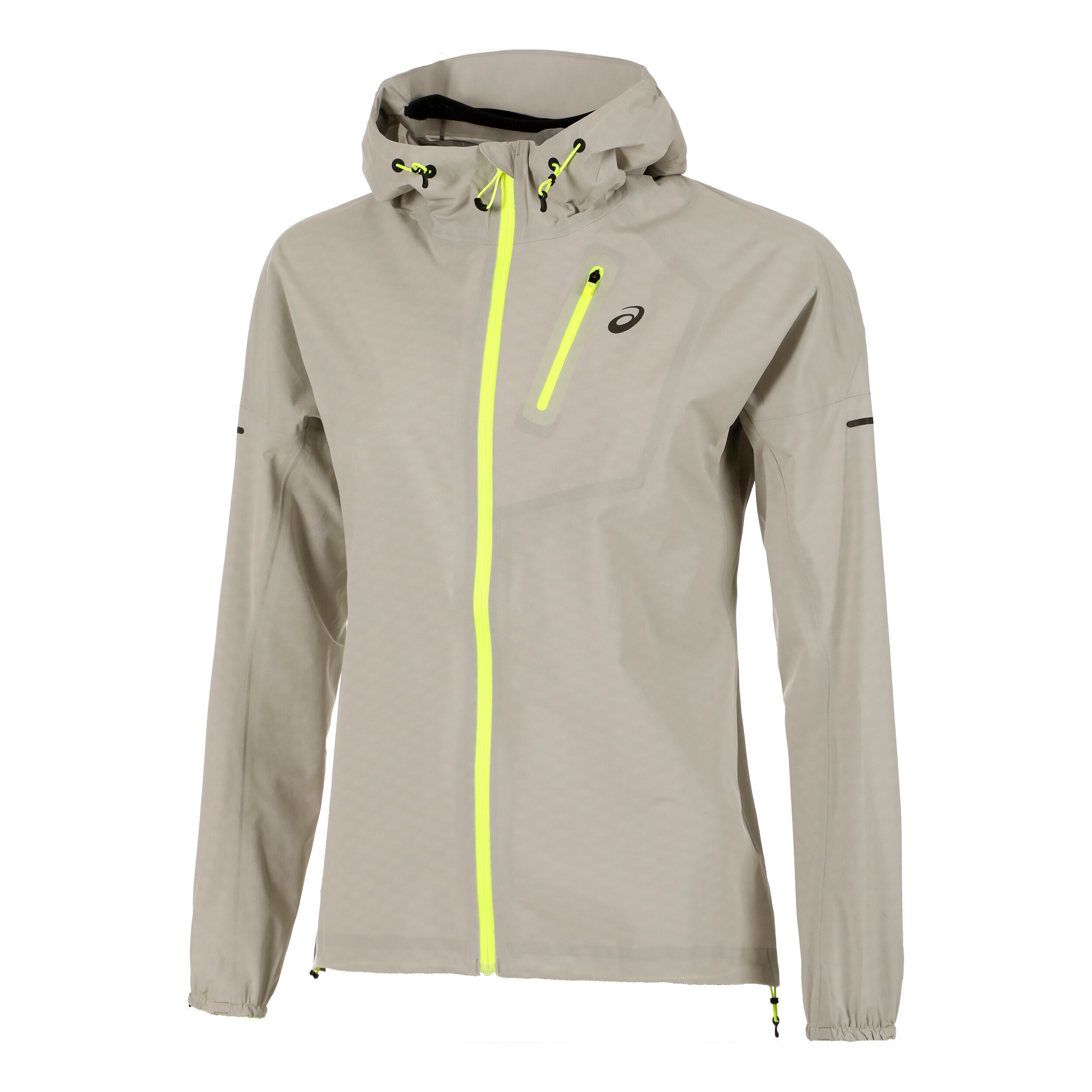 ASICS Fujitrail Waterproof Laufjacke Damen Beige online kaufen Running Point DE