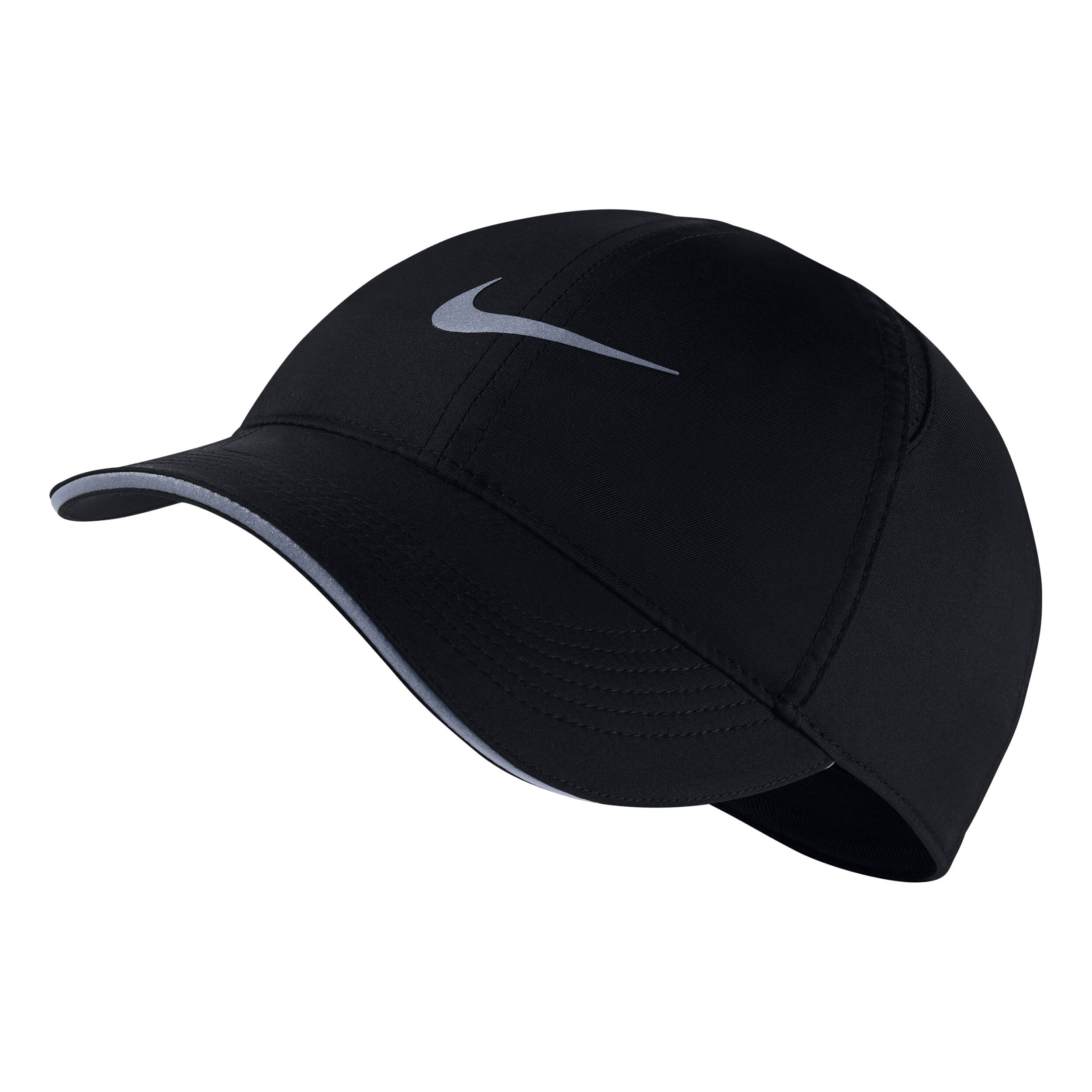 Nike Featherlight Cap Schwarz Silber online kaufen Running Point DE