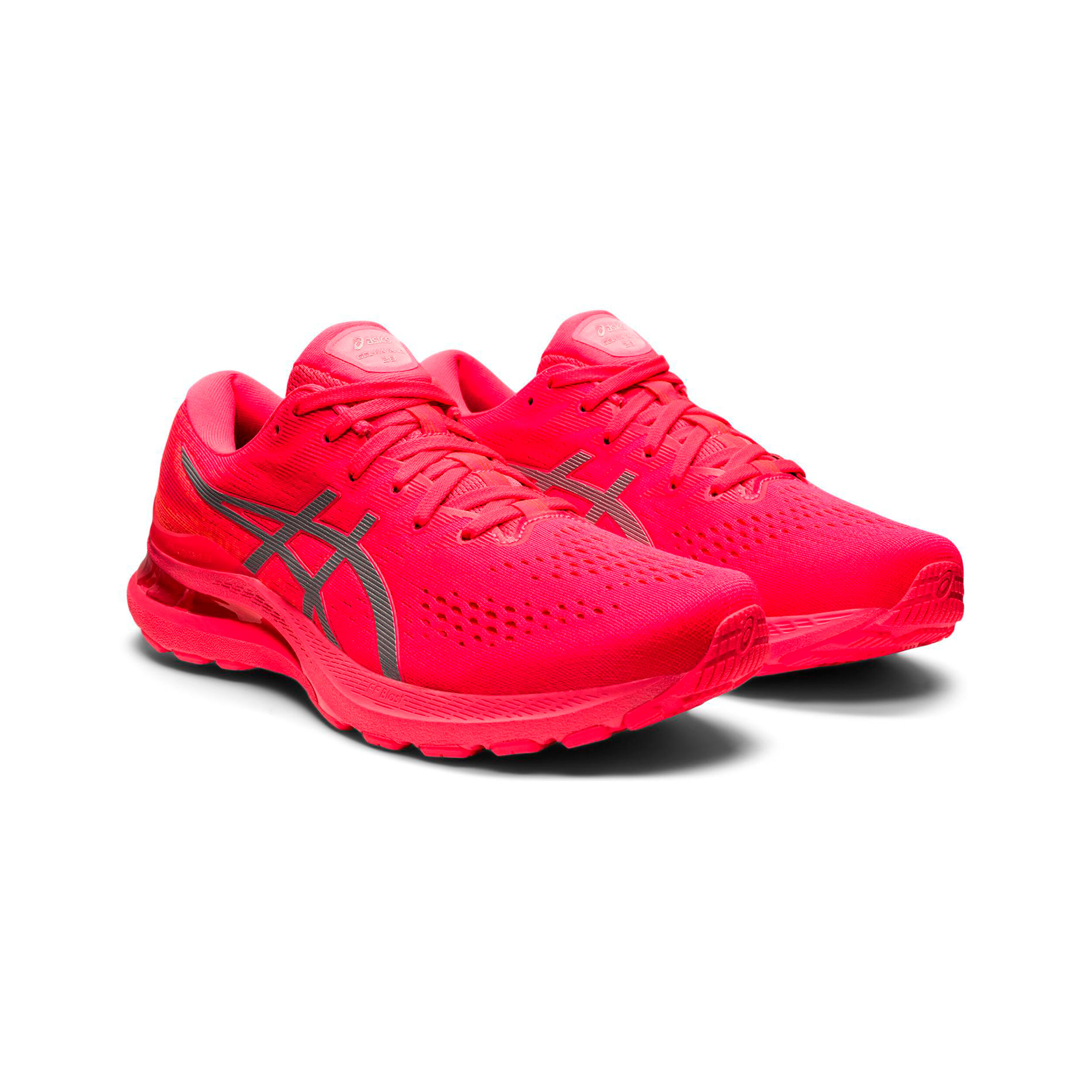 Gel Kayano 28 Lite Show Stabilitatsschuh Herren Neonrot Pink