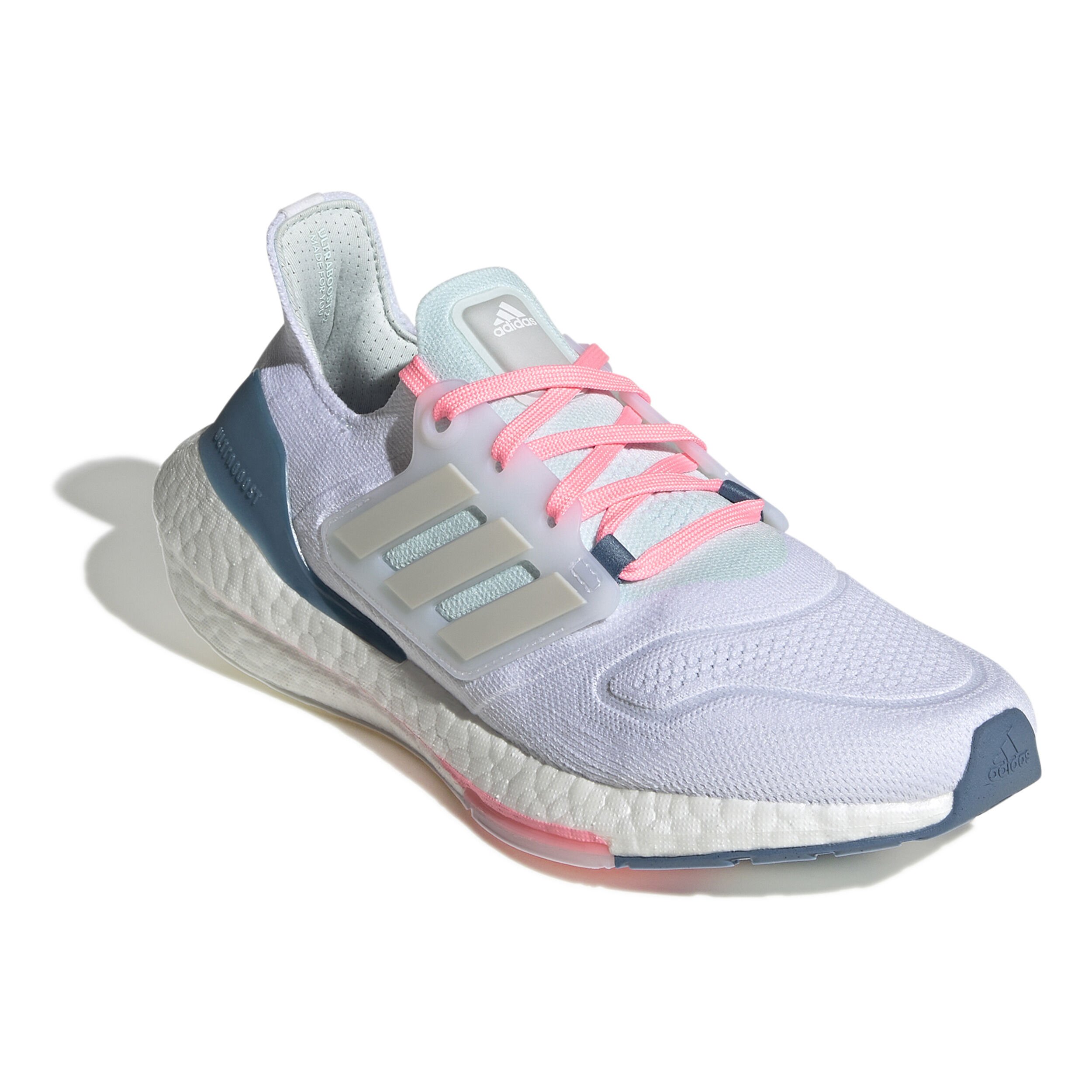 Adidas ultra boost grey and pink hot sale